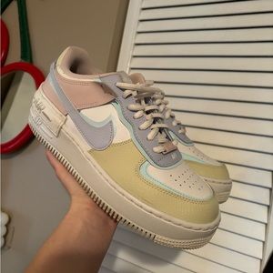 Nike Air Force- shadow pastel